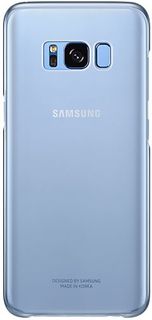 Клип-кейс Клип-кейс Samsung Clear Cover для Galaxy S8 (голубой)