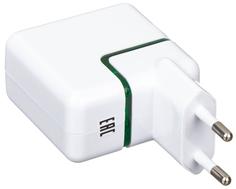Сетевое зарядное устройство Сетевое зарядное устройство Prolife HC-2USB (белый)