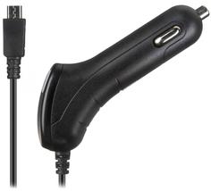Автомобильное зарядное устройство Автомобильное зарядное устройство Prolife CC-mUSB-USB microUSB+USB (черный)
