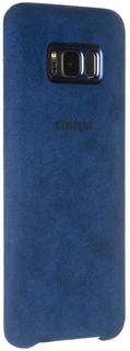 Клип-кейс Клип-кейс Samsung Alcantara Cover EF-XG955A для Galaxy S8+ (голубой)