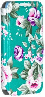 Чехол-книжка Чехол-книжка Oxy Fashion Daily 03 розы для смартфона 3.5-4.2 (бирюзовый)