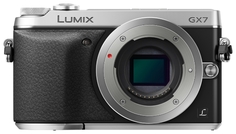 Фотоаппарат со сменной оптикой Panasonic Lumix DMC-GX7 Body (серебристый)