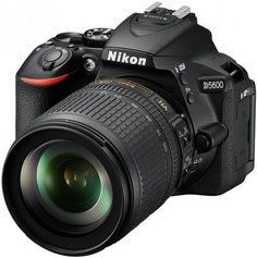 Зеркальный фотоаппарат Nikon D5600 KIT 18-105 VR (черный)