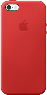 Клип-кейс Клип-кейс Apple Leather Case для iPhone SE/5/5S (красный)