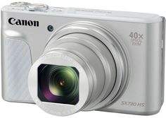 Цифровой фотоаппарат Canon PowerShot SX730 HS (серебристый)