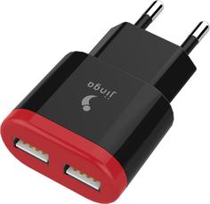 Сетевое зарядное устройство Сетевое зарядное устройство Jinga Twin 2 USB (черный)