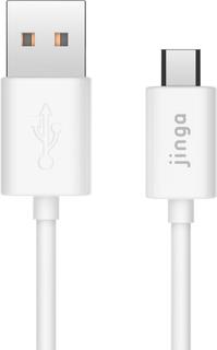 Кабель Jinga USB-micro USB 1.2м (белый)