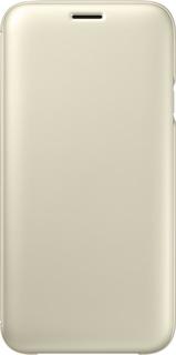 Чехол-книжка Чехол-книжка Samsung Wallet Cover EF-WJ730 для Galaxy J7 (2017) (золотистый)
