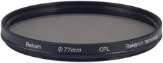 Светофильтр Rekam CPL 77 мм (черный)