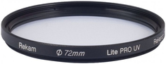 Светофильтр Rekam Lite PRO UV 72 мм (черный)