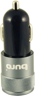 Автомобильное зарядное устройство Автомобильное зарядное устройство Buro TJ-189 (черный)