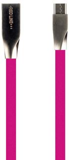 Кабель Red Line SMART HIGH SPEED USB - Type-C (розовый)