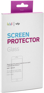 Защитное стекло Защитное стекло VLP 3D для iPhone 7 (черный)