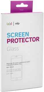 Защитное стекло Защитное стекло VLP 3D для iPhone 7 plus (белый)