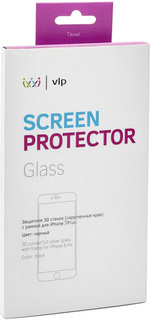 Защитное стекло Защитное стекло VLP 3D для iPhone 7 plus (черный)