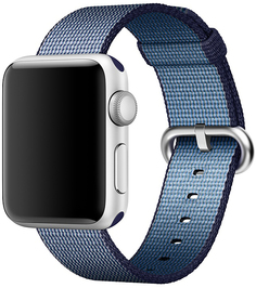 Ремешок Ремешок Apple Nylon Band для Apple Watch 38 мм (темно-синий)