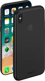 Клип-кейс Клип-кейс Deppa Gel Plus для Apple iPhone X (черный)