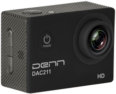 Экшн-камера Denn DAC211 (черный)