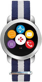 Фитнес-трекер MyKronoz ZeCircle 2 Premium (серебристо-голубой)