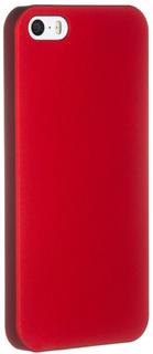 Клип-кейс Клип-кейс Oxy Fashion FT Snap для Apple iPhone SE/5/5S (красный)