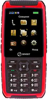 Мобильный телефон SENSEIT P101 (красный)