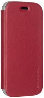 Чехол-книжка Чехол-книжка Gresso Atlant для Samsung Galaxy J1 (2016) (бордовый)