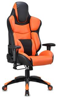 Игровое кресло Бюрократ CH-773 (черно-оранжевый)