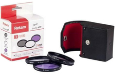 Набор фильтров Rekam Starter KIT UV+CPL+FLD 72 мм