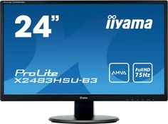 Монитор Iiyama ProLite X2483HSU-B3 (черный)