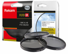 Комплект Rekam светофильтр CPL 55 мм + переходное кольцо 52-55 мм