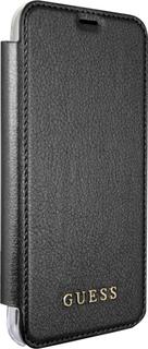 Чехол-книжка Чехол-книжка Guess Iridescent для Apple iPhone X (черный)