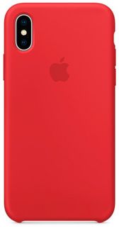 Клип-кейс Клип-кейс Apple Silicone Case для iPhone X (красный)