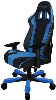 Игровое кресло DXRacer King OH/KS06/NB (черно-синий)