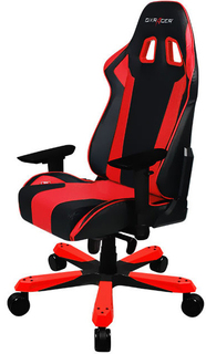 Игровое кресло DXRacer King OH/KS06/NR (черно-красный)