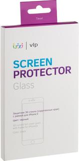 Защитное стекло Защитное стекло VLP 3D для Apple iPhone X черная рамка