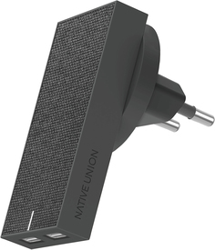 Сетевое зарядное устройство Сетевое зарядное устройство Native Union Smart IC 2 USB 3.1A (серый)