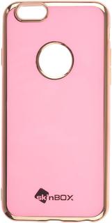 Клип-кейс Клип-кейс Skinbox Slim Silicone Color для Apple iPhone 6/6S (пудра)