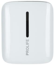 Портативное зарядное устройство Prolife PWB01-10000 10000мАч (белый)