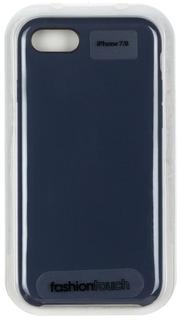 Клип-кейс Клип-кейс Oxy Fashion Silicon Smart для Apple iPhone 7/8 (темно-синий)