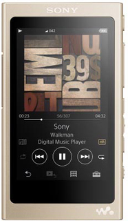 Медиаплеер Sony NW-A45 (золотой)