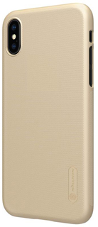 Клип-кейс Клип-кейс Nillkin Super Frosted для Apple iPhone X (золотистый)