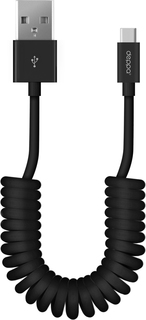 Кабель Deppa USB-A 2.0 - USB-C (черный)