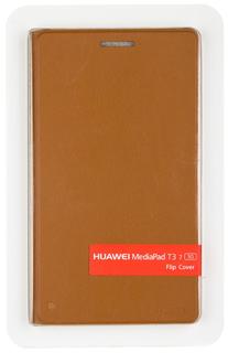 Чехол-книжка Чехол-книжка Huawei Flip Cover для Mediapad T3 7" (коричневый)