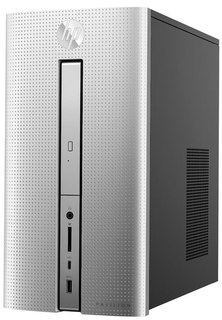 Системный блок HP Pavilion 570-p005ur (серебристый)