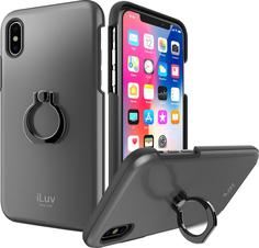 Клип-кейс Клип-кейс iLuv Metal Forge для Apple Phone X (черный)