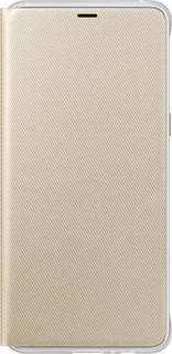 Чехол-книжка Чехол-книжка Samsung Neon Flip Cover для Galaxy A8+ (золотистый)