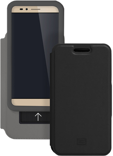 Флип-кейс Флип-кейс Gresso Модерн для смартфона 4.9-5.2" (черный)