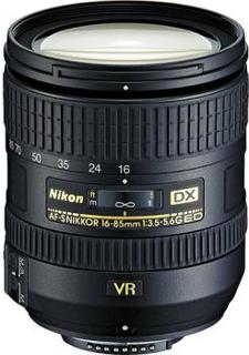 Объектив Nikon AF-S 16-85 mm f/3.5-5.6G ED VR