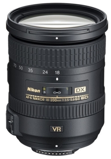 Объектив Nikon AF-S 18-200mm f/3.5-5.6G DX VR II