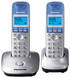 Радиотелефон Panasonic KX-TG2512 (серебристый)